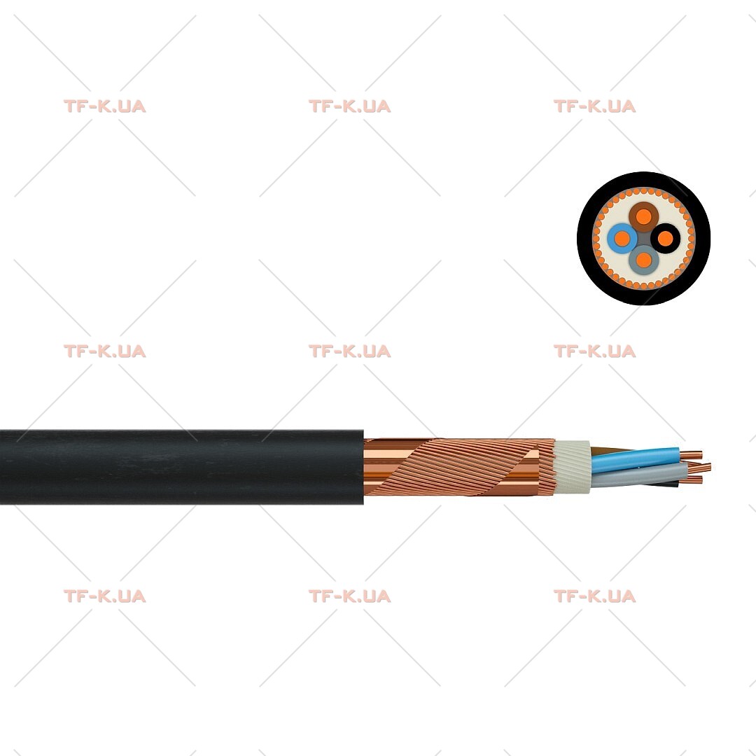 Кабель E-YCY-OZ 14X1.5 RE/16 BK