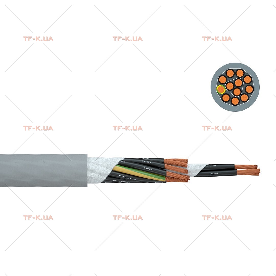 Кабель FABER EFK 310 Y 12G0.5 cUL GY
