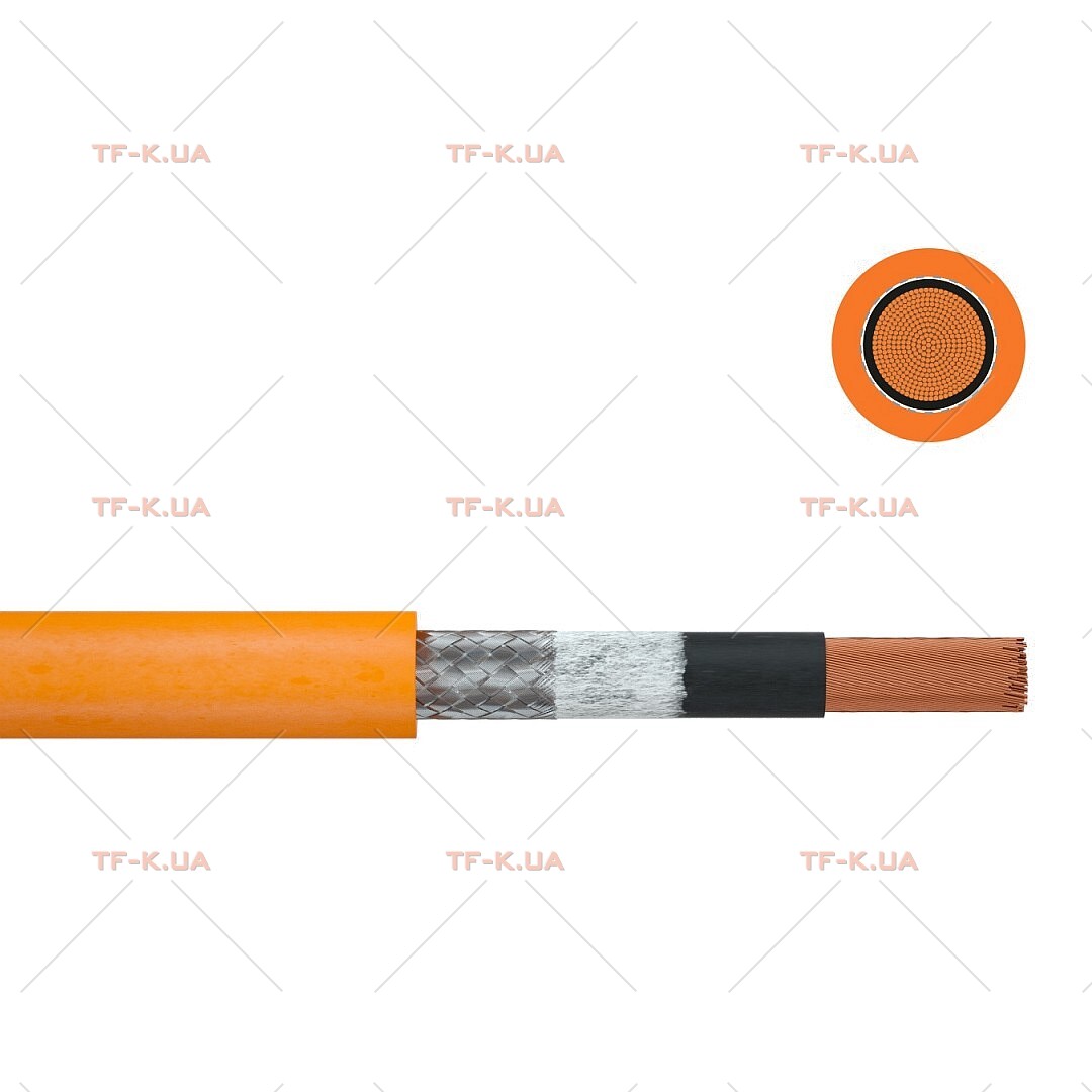 Кабель Faber EFK-SC9YC11Y-O 1X10 0.6/1 kV cUL BK/OG