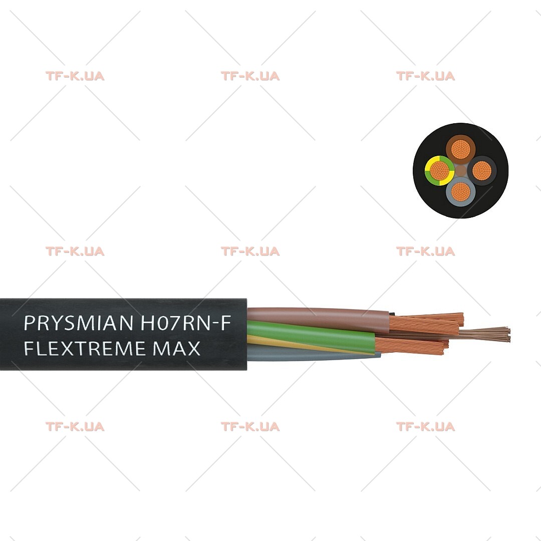 Кабель FLEXTREME MAX H07RN-F 3G6 BK