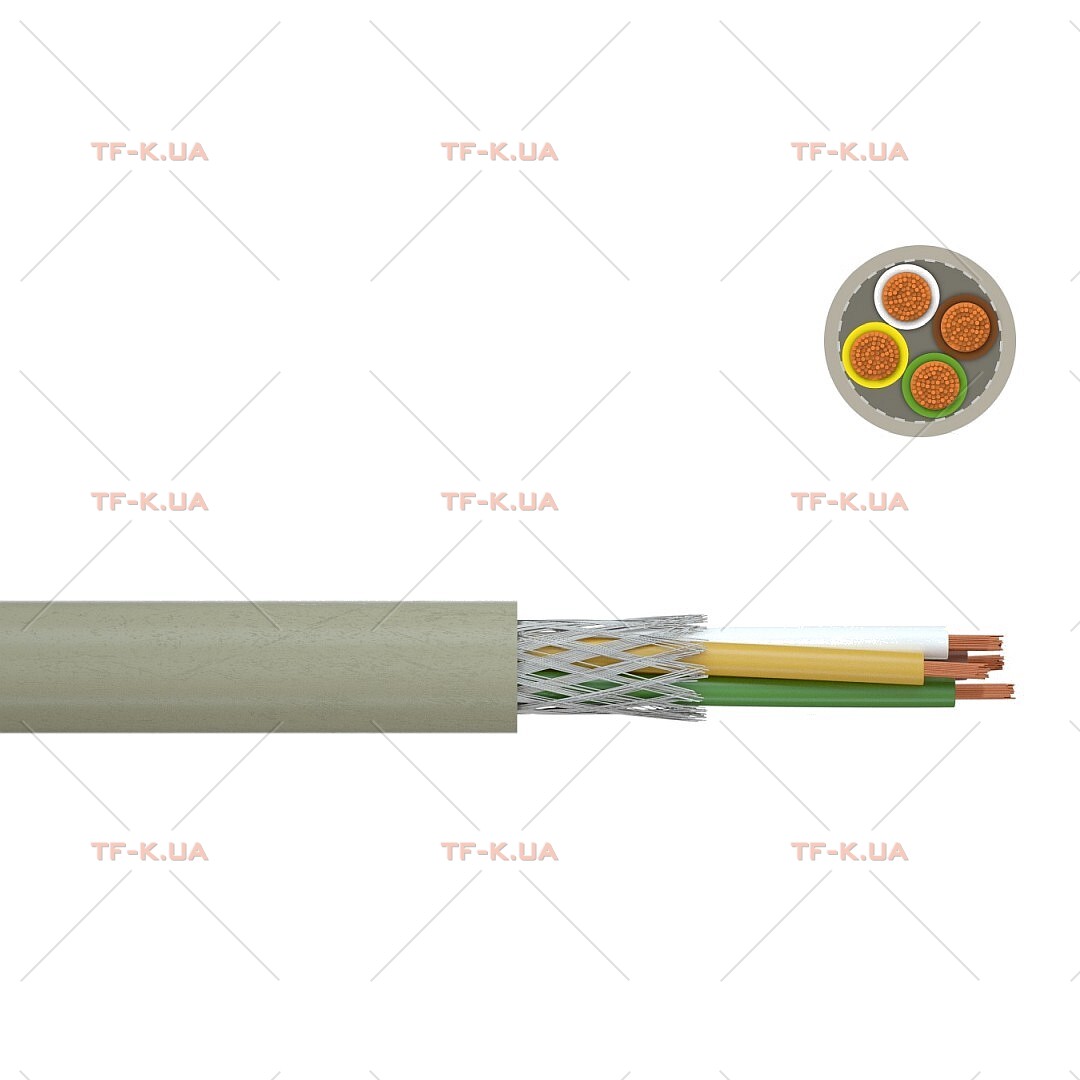 Кабель LiHCH 5X0.5 GY