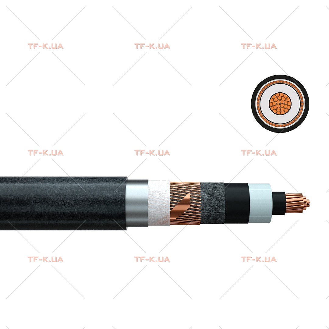 Кабель N2XS(FL)2Y 1X500/35 18/30 kV BK