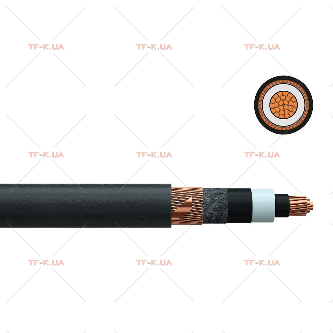 Кабель N2XSH 1X240/70 18/30 kV BK