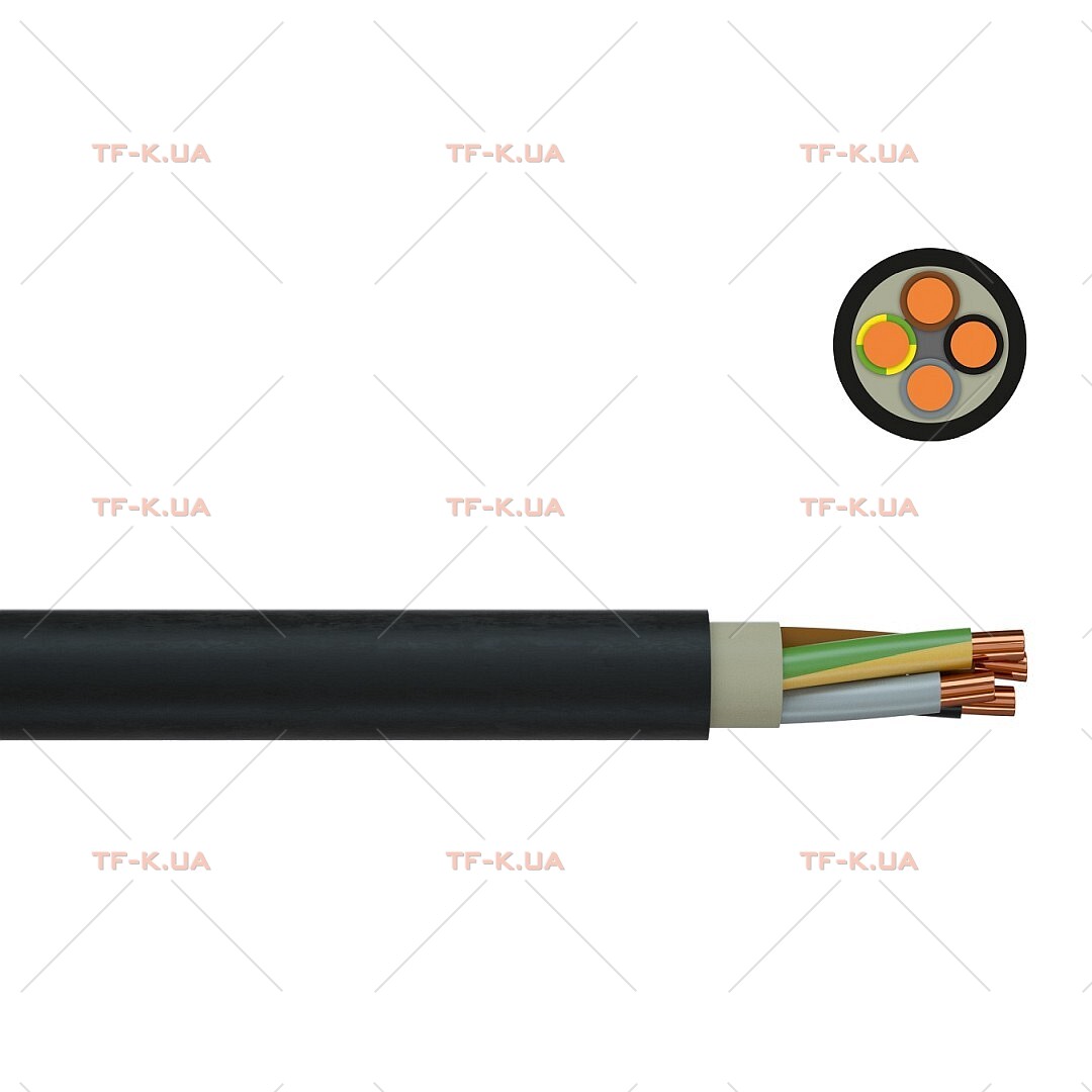 Кабель (N)2XY-O FR 1X240 0.6/1 kV BK IEC 60502