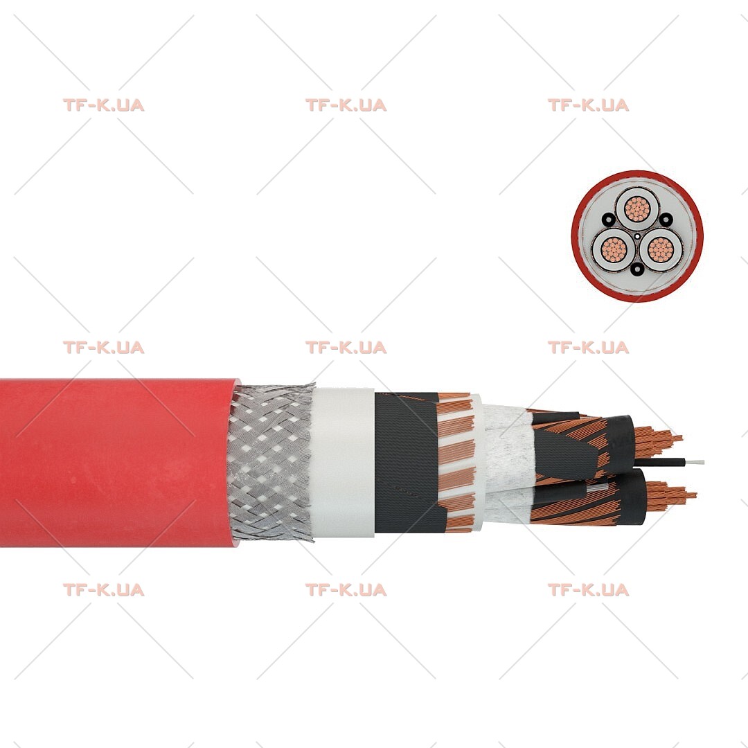 Кабель (N)3GHSSHCH 3X95+3X50/3E+3X2.5+UEL 20KV RD