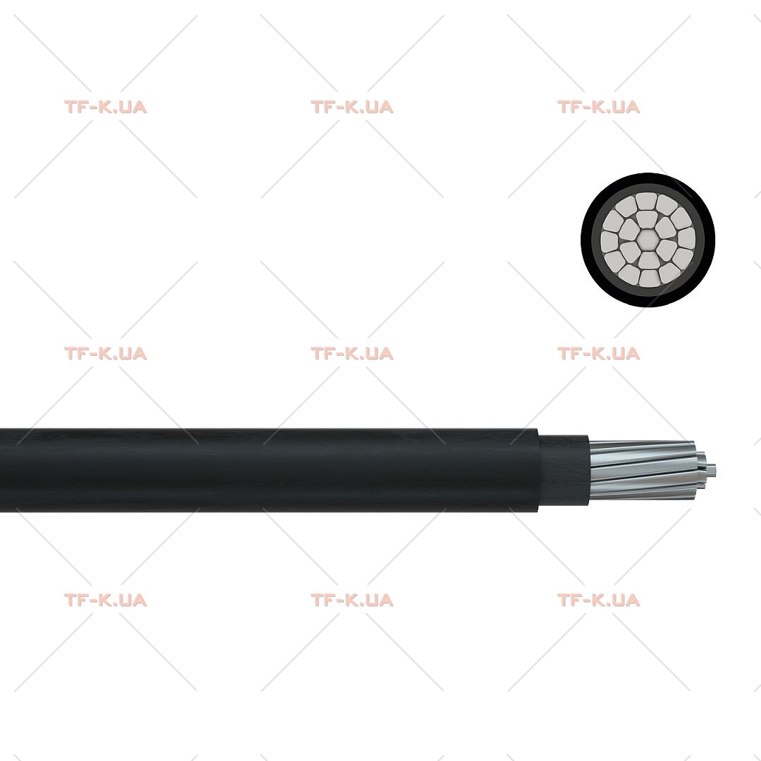Кабель NA2XH-O 1X185 RM BK
