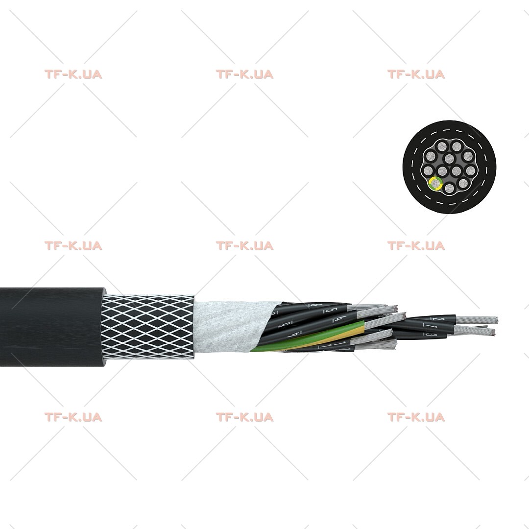 Кабель (N)SHTOEU-J 4X10 0.6/1 kV BK