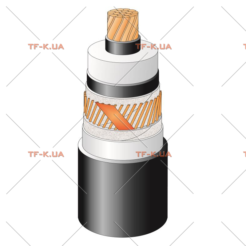 XRUHKXS 110kV 1x300/185 Силовий кабель