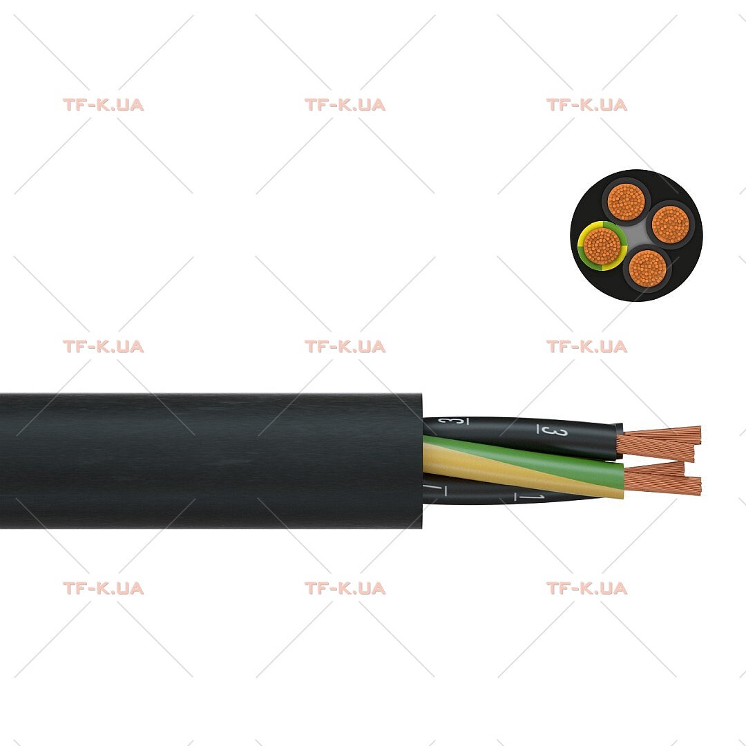 Кабель YSLY-JZ 600 61X0.75 0.6/1 kV BK
