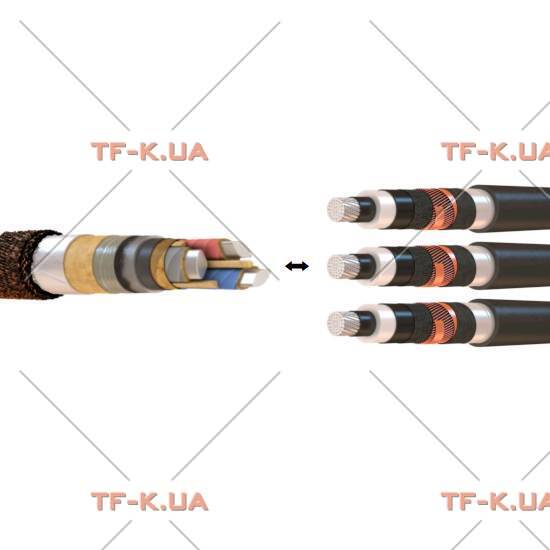 CHMPRSV3-1 12kV 70-120 Перехідна муфта (БПІ-XLPE) - Зображення 2