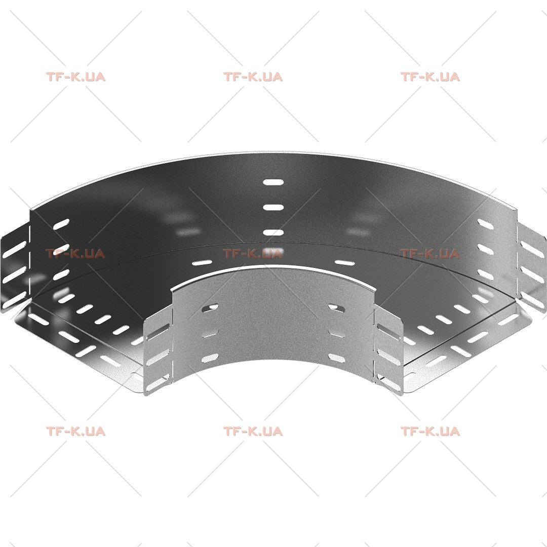 KKPP400H110 Кут 90° горизонтальний, лотка