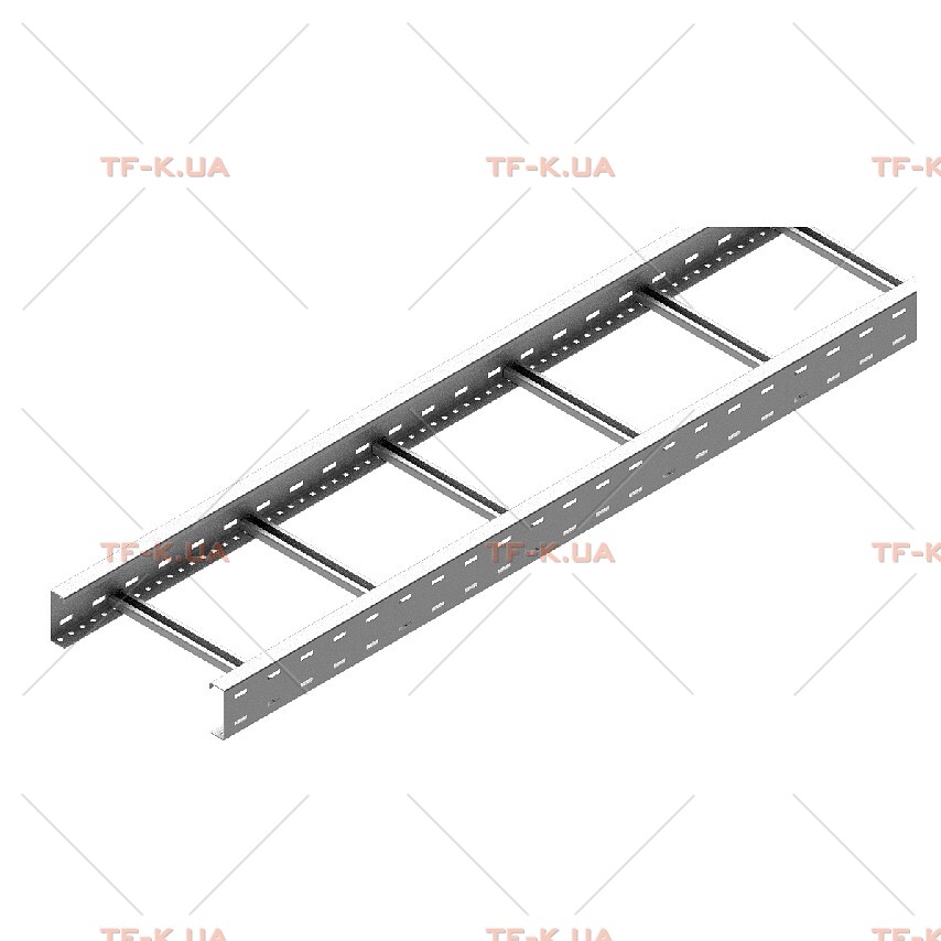 Кабельрост самоутримний 500x100 -3мм (DST500H100/6N)