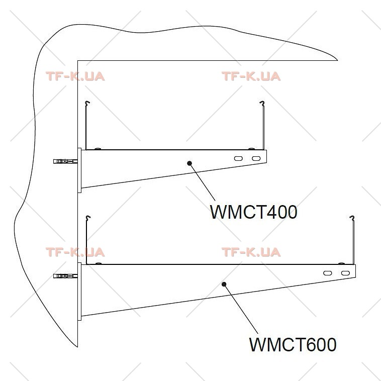 WMCT300 Кронштейн настінний - Зображення 4