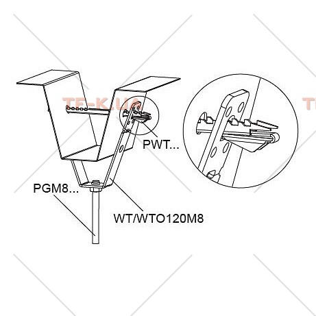 PWT95 Фіксатор підвіски - Зображення 4