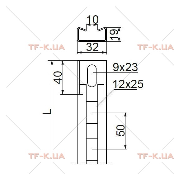 PWS/01 Основа кронштейна - Зображення 2